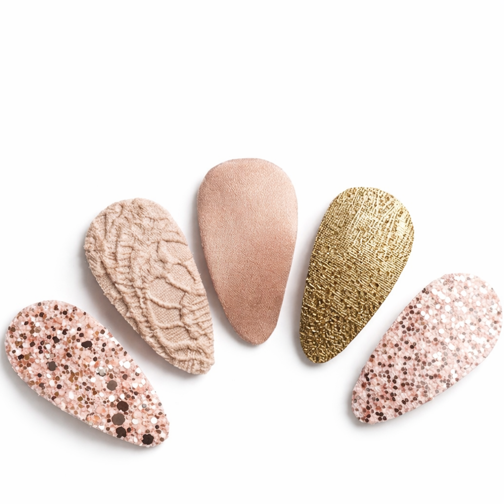 Barrettes « éclat douceur » 🌼 (pack de 5 barrettes)